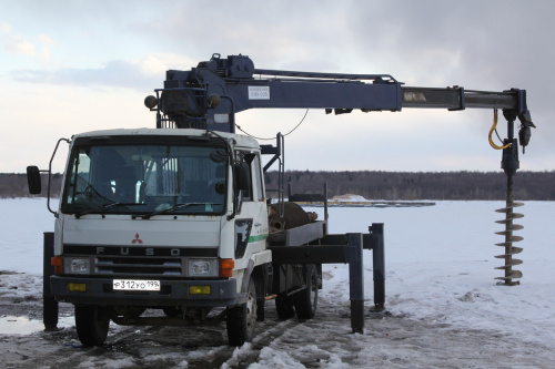 Аренда ямобура Mitsubishi Fuso