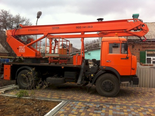 Аренда автовышки AT-300